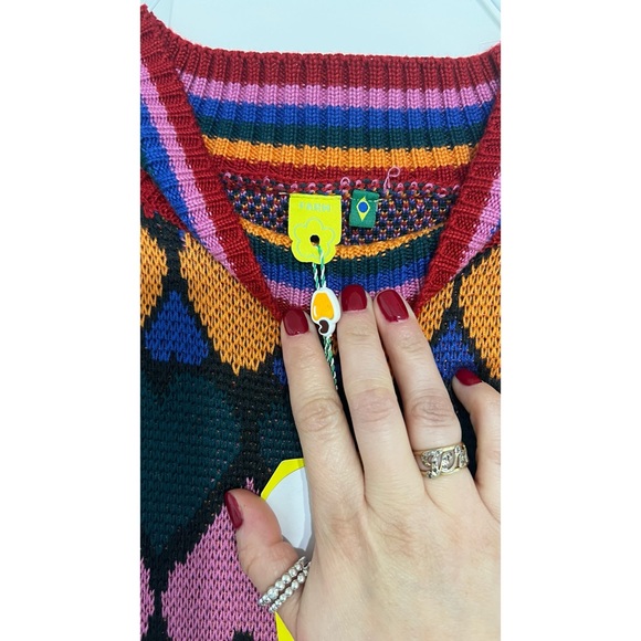 Farm Rio Full of Hearts Vest - Picture 3 of 9